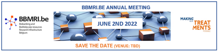 BBMRI.be Annual meeting: Save the date!