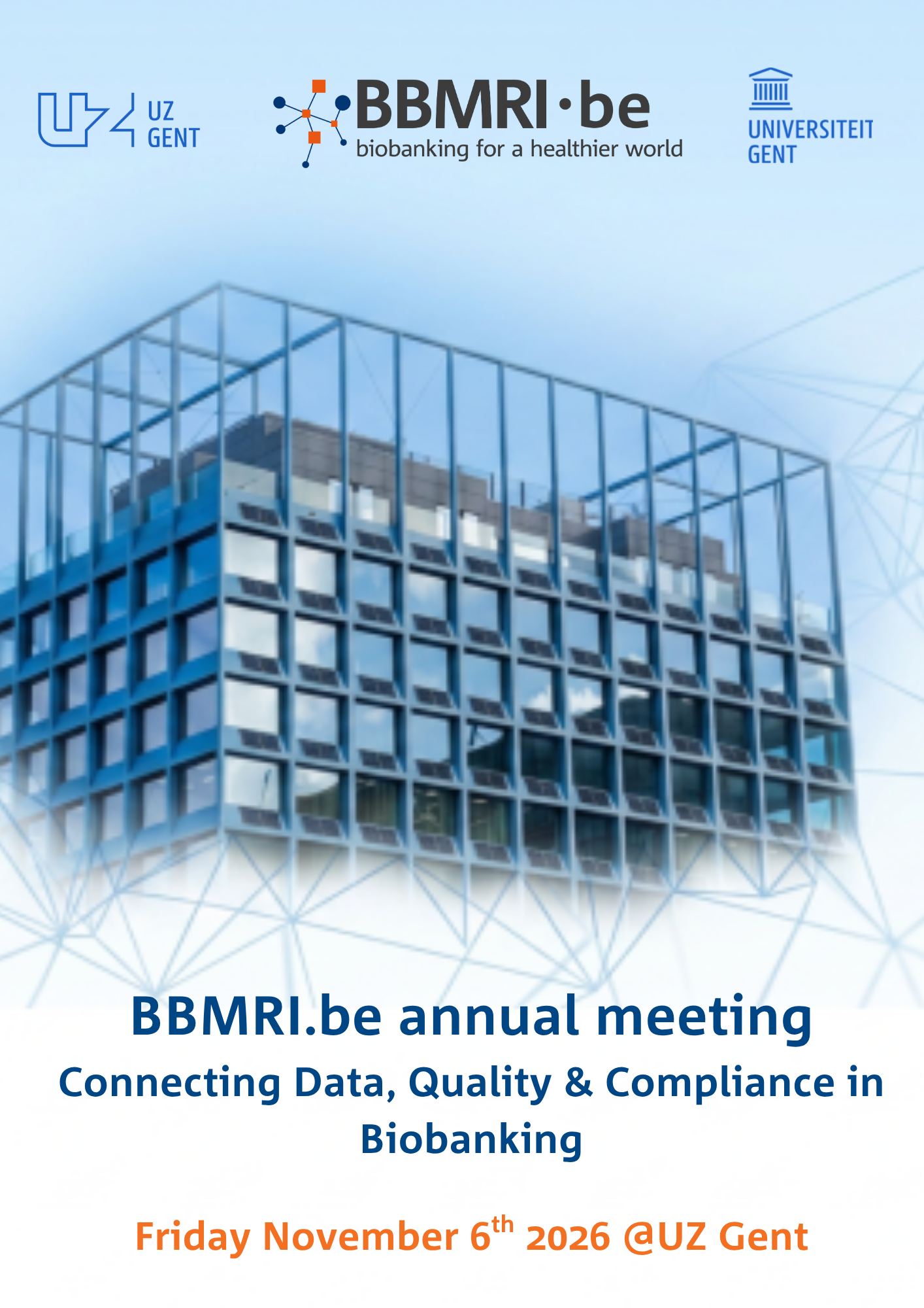 Registrations annual BBMRI.be meeting open!